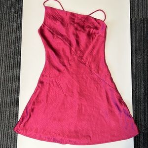 NWT Fushia mini-dress.